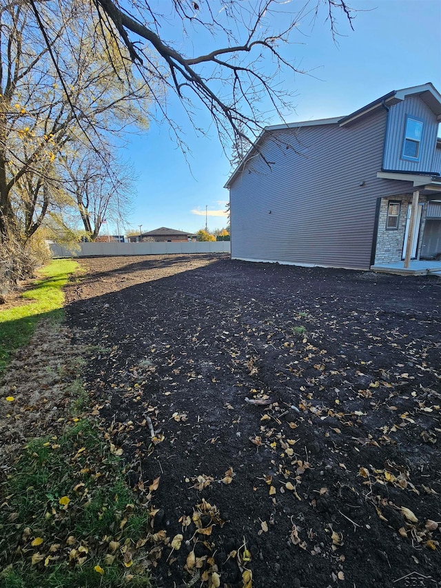 view of side of property