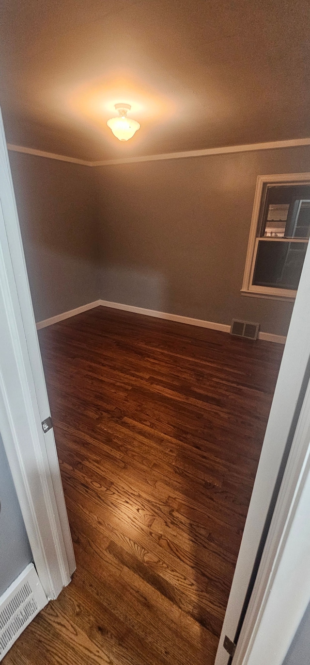 interior space featuring hardwood / wood-style floors