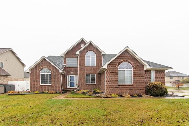 view of front property with a front yard