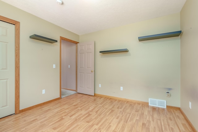 interior space featuring light hardwood / wood-style flooring