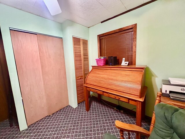 5376 Circle Dr, Reading, MI 49274 - office with carpet