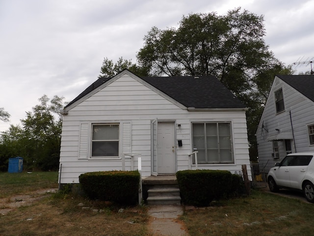 view of bungalow-style home