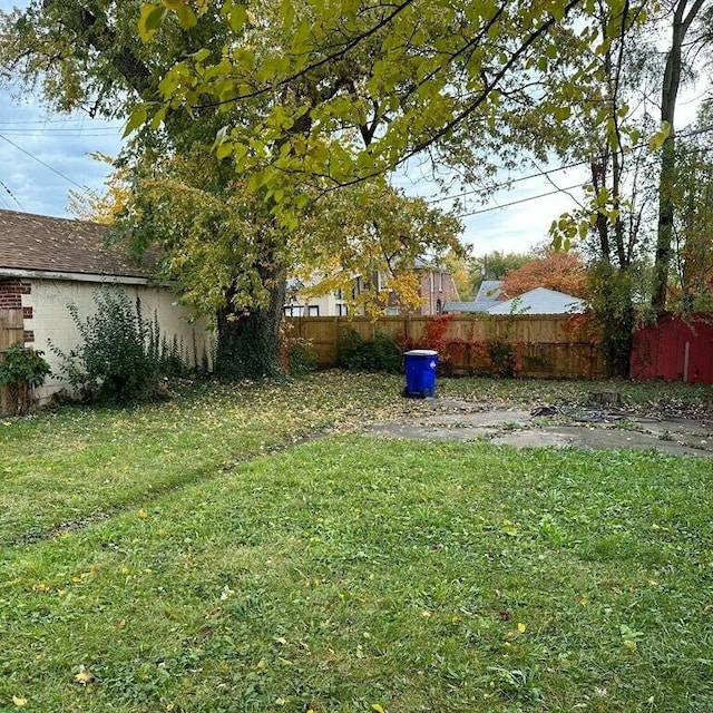 10728 Worden St, Detroit, MI 48224 - view of yard