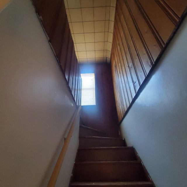 view of stairs