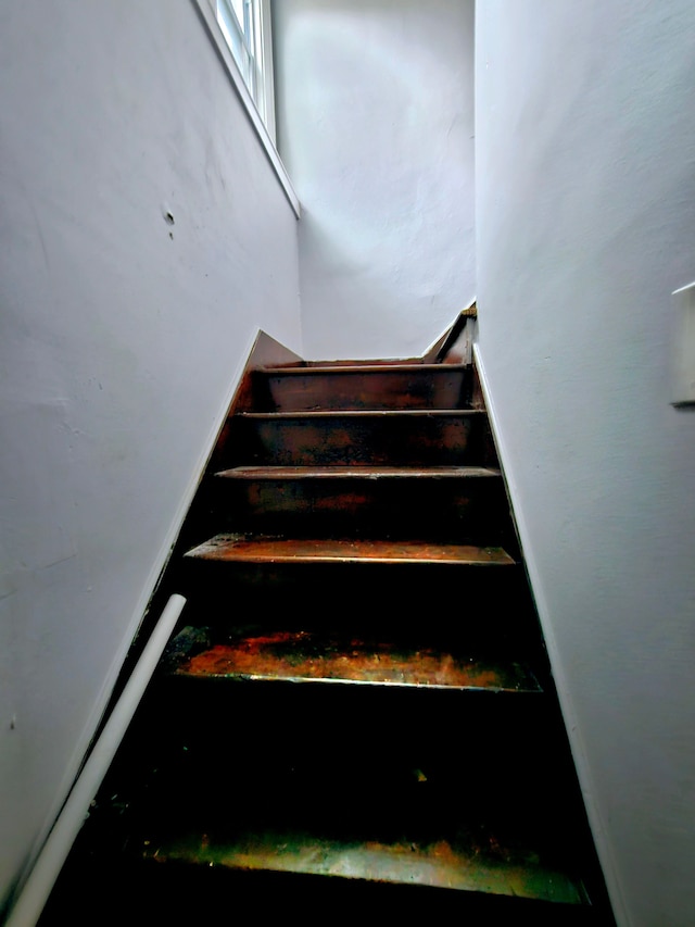 view of staircase