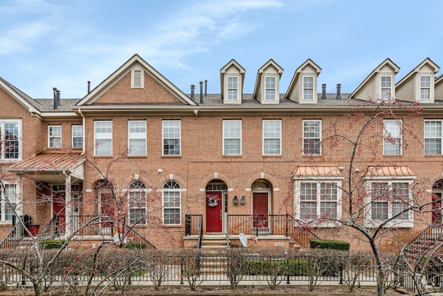 view of townhome / multi-family property