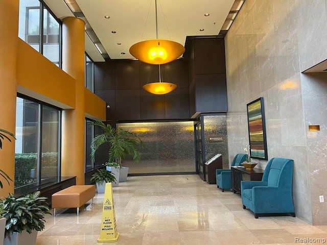 view of lobby