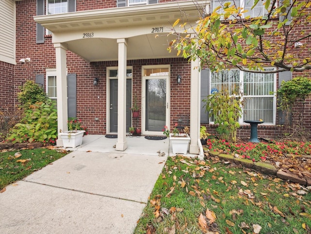 view of entrance to property