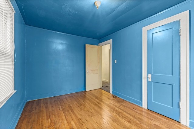 interior space featuring wood-type flooring