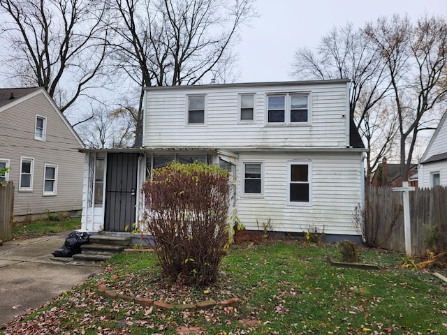 view of front of house