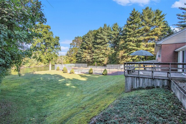 1806 Bond St, Niles, MI 49120 - view of yard with a garden and a water view