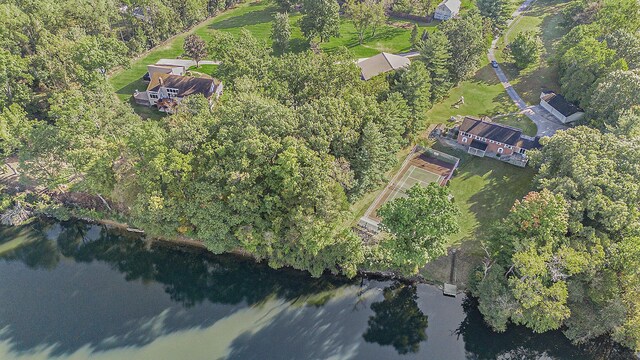 1806 Bond St, Niles, MI 49120 - aerial view of property's location with a large body of water