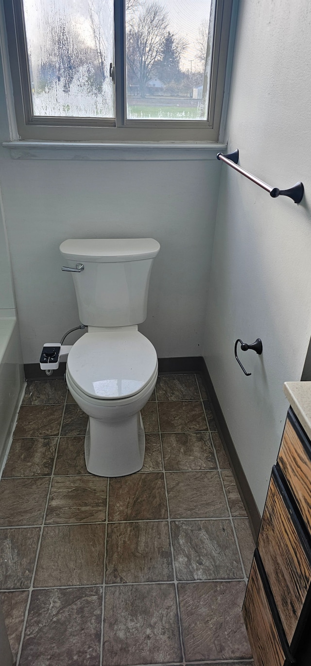 bathroom with toilet