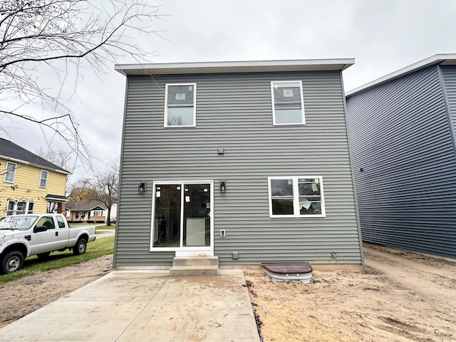 view of rear view of property