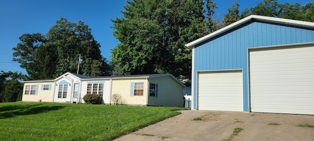 exterior space with driveway