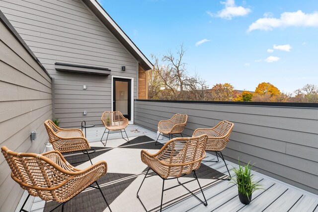 1636 Merrick St Unit 8, Detroit, MI 48208 - view of patio / terrace