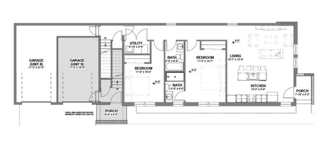 1636 Merrick St Unit 8, Detroit, MI 48208 - property floor plan