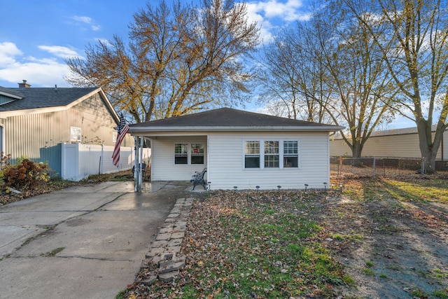 view of front of house