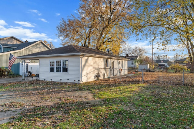 view of property exterior