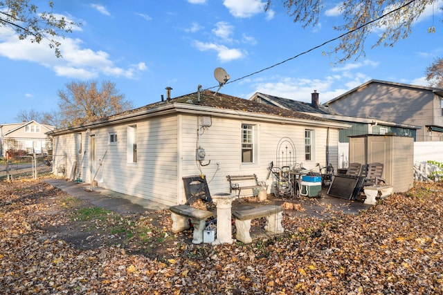 view of rear view of house