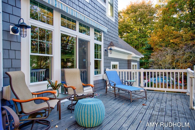 1749 Sunset Point Dr, Norton Shores, MI 49441 - view of deck