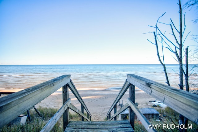 1749 Sunset Point Dr, Norton Shores, MI 49441 - view of community featuring a water view