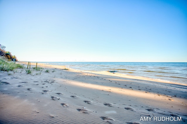 1749 Sunset Point Dr, Norton Shores, MI 49441 - water view featuring nearby beach