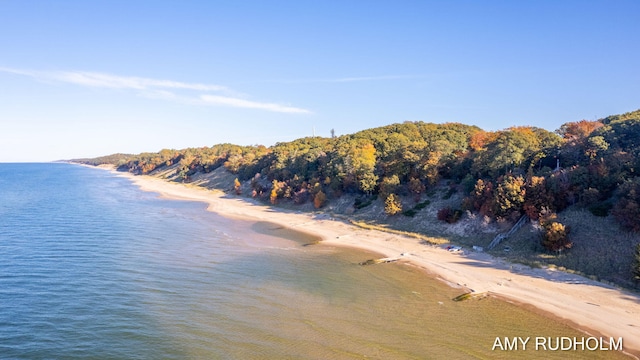 1749 Sunset Point Dr, Norton Shores, MI 49441 - water view featuring local beach
