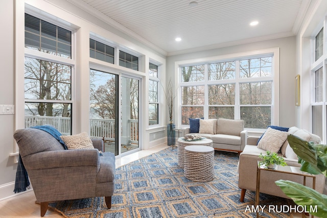 1749 Sunset Point Dr, Norton Shores, MI 49441 - view of sunroom