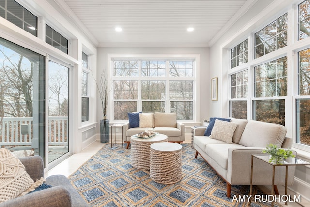 1749 Sunset Point Dr, Norton Shores, MI 49441 - view of sunroom / solarium
