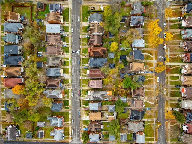 drone / aerial view