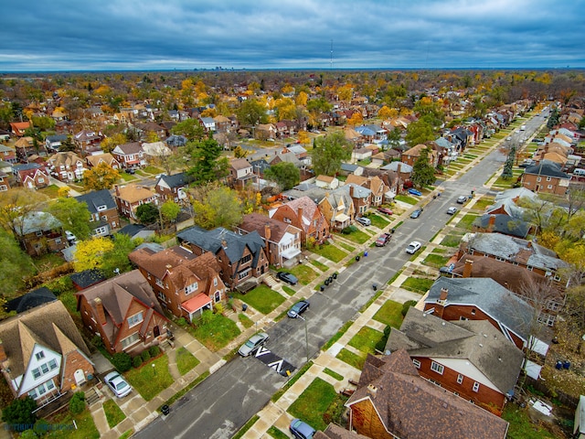 aerial view