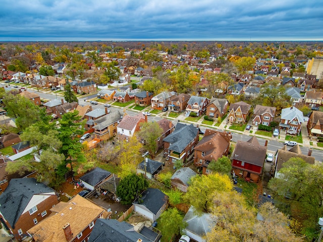 aerial view