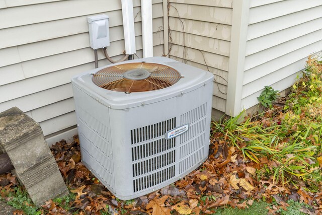 21734 N Channel Pkwy, Edwardsburg, MI 49112 - exterior view of central air condition unit