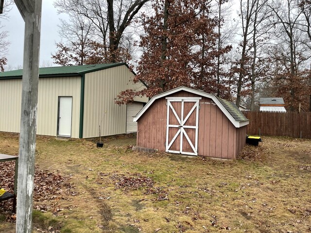 3867 Susan St, Wellston, MI 49689 - view of shed