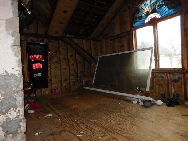 816 Normal Ct, Kalamazoo, MI 49007 - view of unfinished attic
