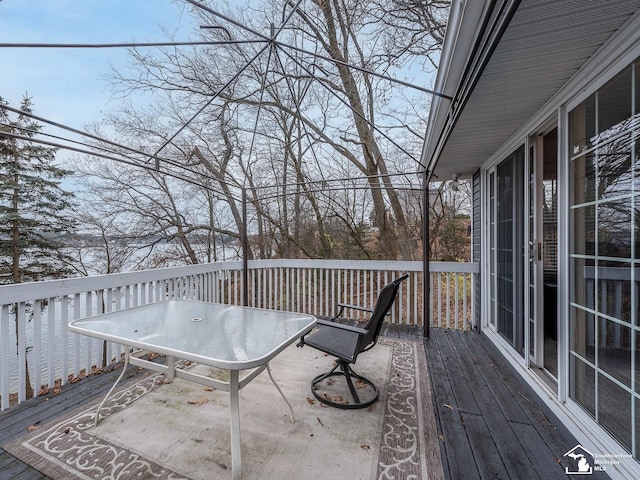 11477 Highland Hills Dr, Jerome, MI 49249 - view of deck