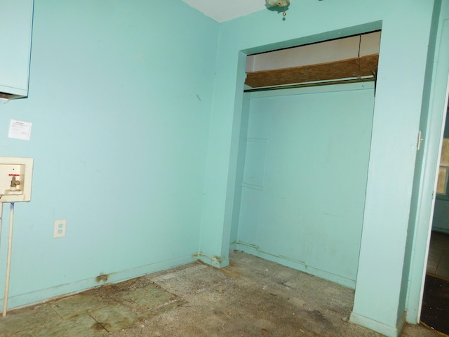 2265 Holly St, Benton Harbor, MI 49022 - unfurnished bedroom with a closet
