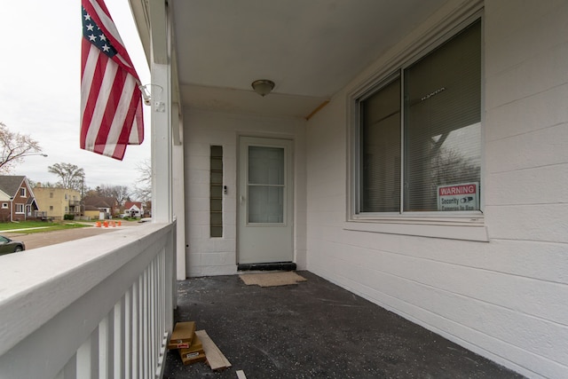 view of property entrance