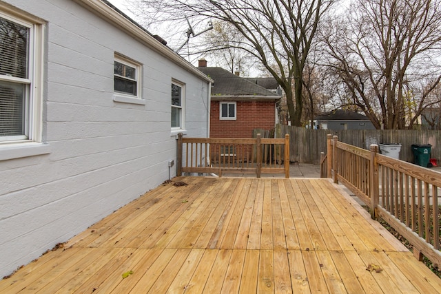 view of deck