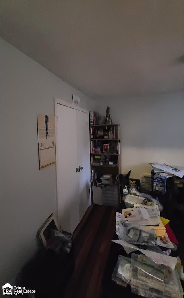 1084 Dunkirk Ave, Mount Morris, MI 48458 - home office with dark wood-type flooring