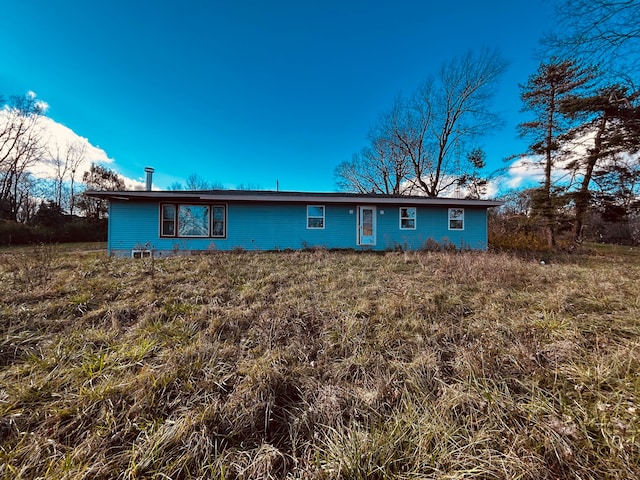 view of rear view of house