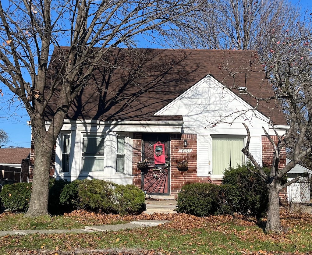 view of bungalow-style house