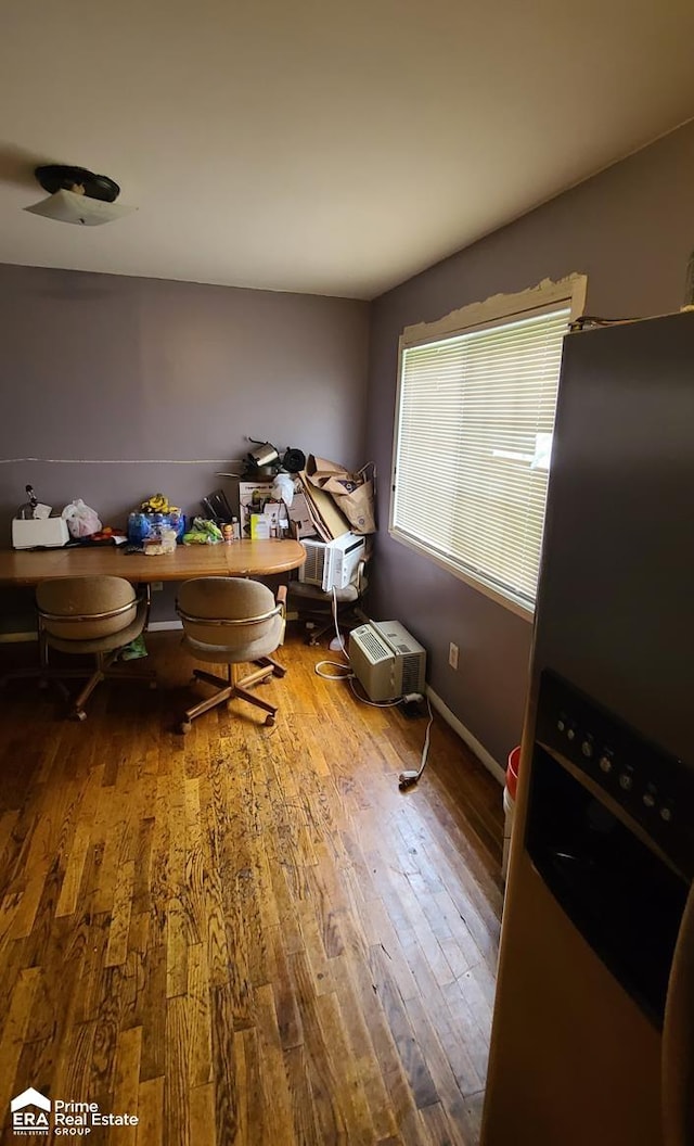 dining room featuring hardwood / wood-style floors