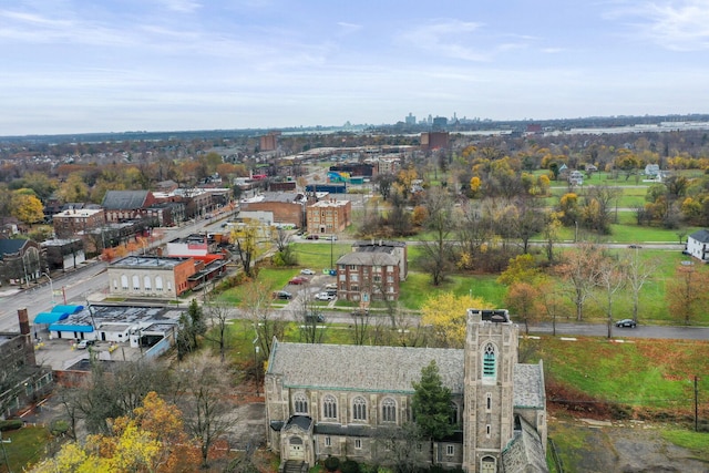 1055 Philip St, Detroit, MI 48215 - drone / aerial view