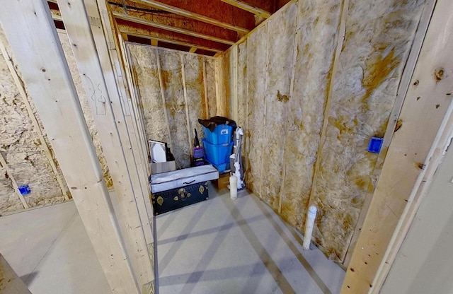view of storage room