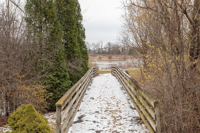 view of property's community