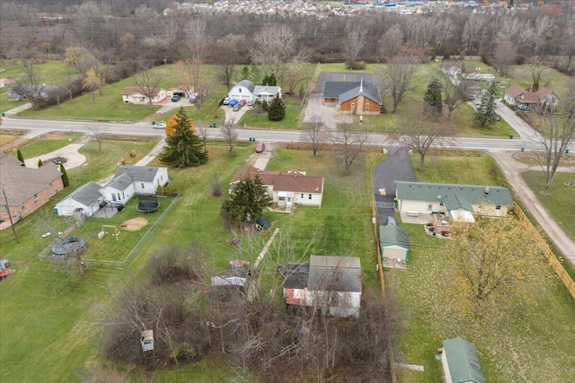 birds eye view of property featuring a residential view