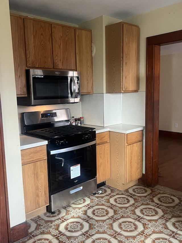 kitchen featuring stainless steel appliances