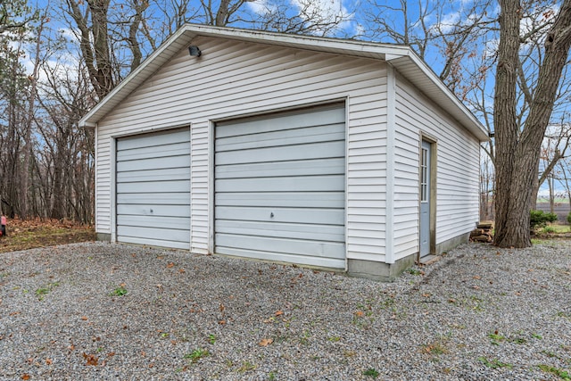 3897 Sand Rd, Port Austin, MI 48467 - view of detached garage